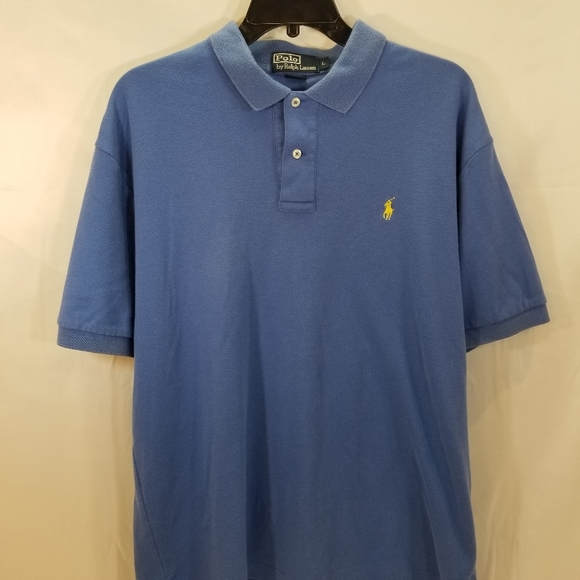 Polo Ralph Lauren Royal Blue Polo Shirt Large - Picture 13 of 15